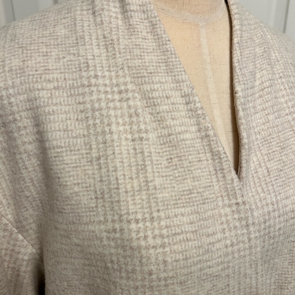 Zara Light Cream Beige Over Coat - Picture 3 of 7
